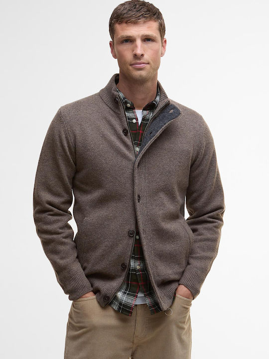 Barbour Men's Knitted Cardigan with Buttons Dar...