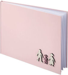 Hochzeitswunschbuch-Brautjungfern Rosa