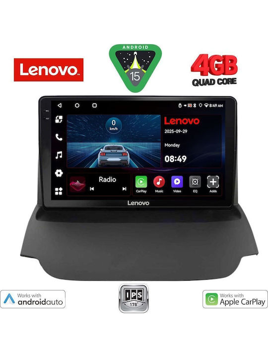 Lenovo Car Audio System for Ford EcoSport 2012-2018 (Bluetooth/USB/AUX/WiFi/GPS/Apple-Carplay/Android-Auto) with Touch Screen 9"