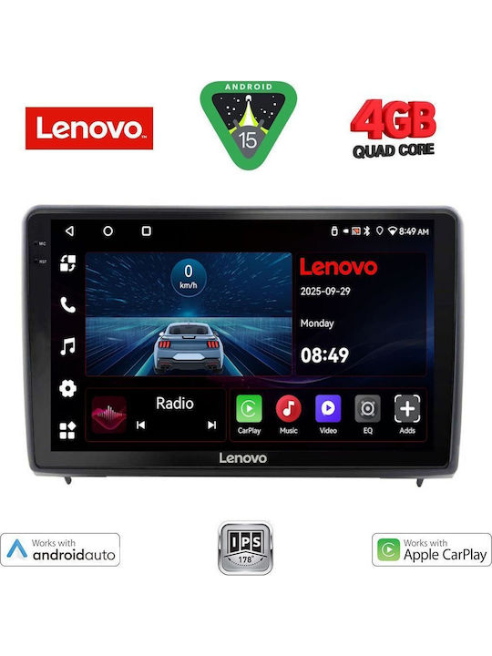 Lenovo Car Audio System for Ford EcoSport 2018 (Bluetooth/USB/AUX/WiFi/GPS/Apple-Carplay/Android-Auto) with Touch Screen 10"