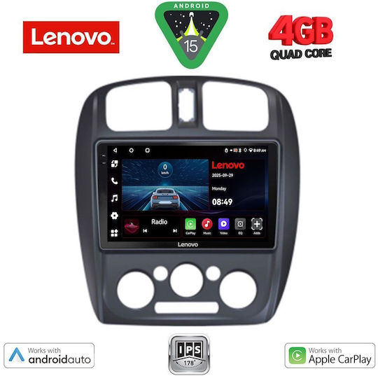 Lenovo Car Audio System for Mazda 323 1998-2004 (Bluetooth/USB/AUX/WiFi/GPS/Apple-Carplay/Android-Auto) with Touch Screen 9"