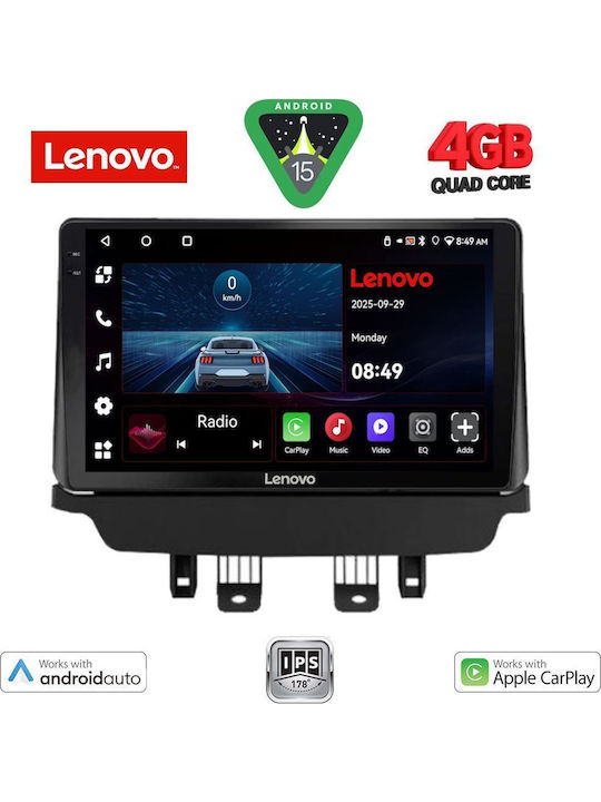 Lenovo Car Audio System for Mazda CX-3 2014 (Bluetooth/USB/AUX/WiFi/GPS/Apple-Carplay/Android-Auto) with Touch Screen 9"