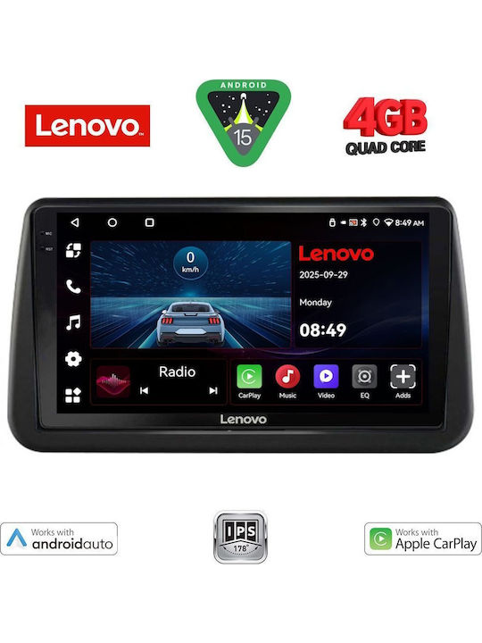 Lenovo Car Audio System for Opel Meriva 2010-2017 (Bluetooth/USB/AUX/WiFi/GPS/Apple-Carplay/Android-Auto) with Touch Screen 9"