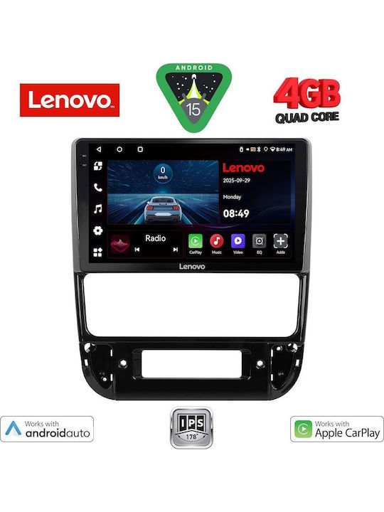 Lenovo Car Audio System for Peugeot 406 1998-2004 (Bluetooth/USB/AUX/WiFi/GPS/Apple-Carplay/Android-Auto) with Touch Screen 9"