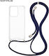 Silicone Case Cord Sonique Armor Clear Oppo Ren...