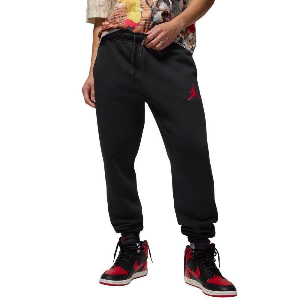 red and black jordan joggers