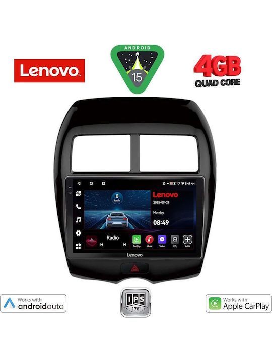 Lenovo Автомобилна Аудио Система (Блутут/USB/AUX/WiFi/GPS/Apple-Carplay/Android-Auto) с Тъчскрийн 10"