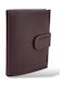 Leather Men's Wallet Classic with RFID Brown