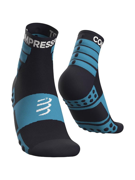 Compressport Laufsocken Blau 2 Paare