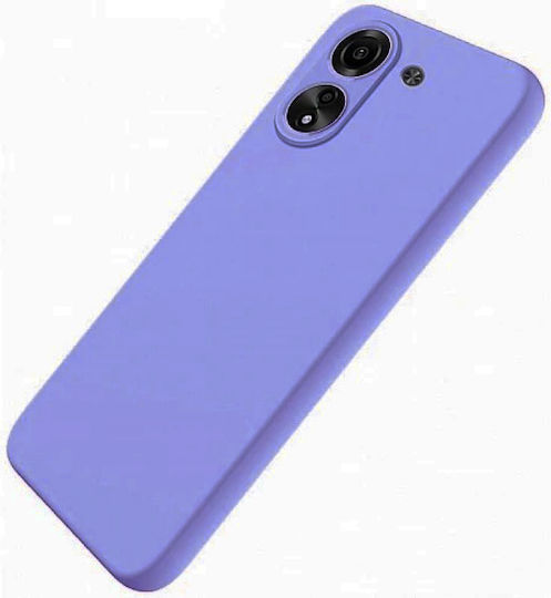 Umschlag Rückseite Silikon Flieder (OnePlus Nord 2T)
