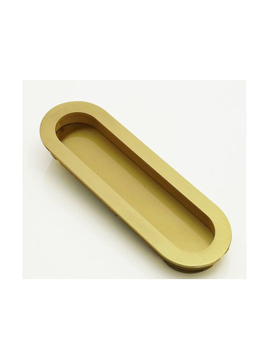 Convex Türgriff Vertieft Gold 150mm SDH-14748