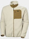 Panorama Pile Block Men's Fleece Cardigan Pelican