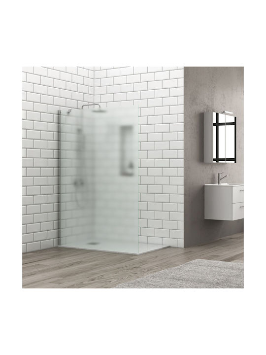 Karag Feste Seite für Dusche 70x200cm Eiskalt Cromo