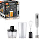 Raf Raf Hand Blender with Inox Rod 1600W Black