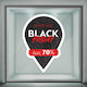 Schaufenster- und Wandsticker Black Friday Point Super Sale 65x90