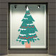 Christmas Shop Window Display 145x85cm