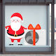 Weihnachtliche Anzeige Santa's Air Conditioner 130x160cm
