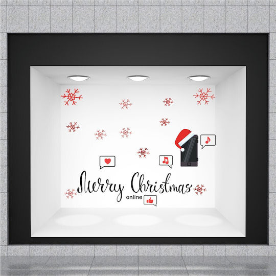 Christmas Display Merry Christmas On Line 130x70cm