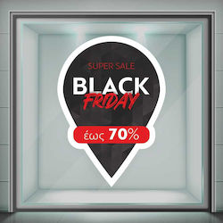 Schaufenster- und Wandsticker Black Friday Point Super Sale 90x130 Schaufenster- und Wandsticker Black Friday Point Super Sale 90x130