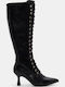 Women's Boots with Laces Black