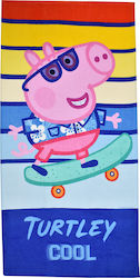 Stamion Πετσετα Θαλασσης Peppa 140×70 Μπλε