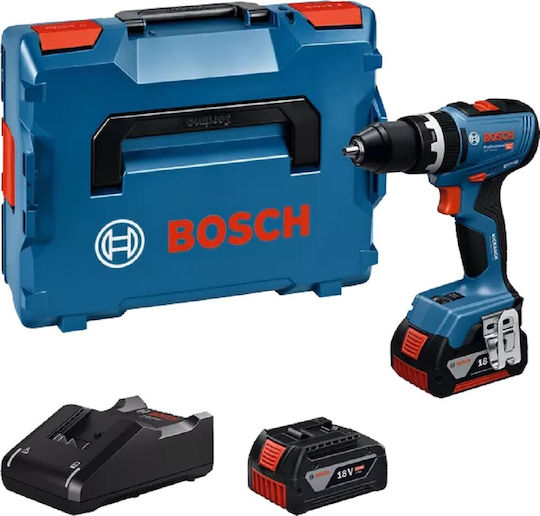 Bosch GSB 18V-65 Battery Drill Driver Brushless 18V 2x5Ah