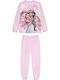 Sabor Pijama pentru copii Din bumbac Roz