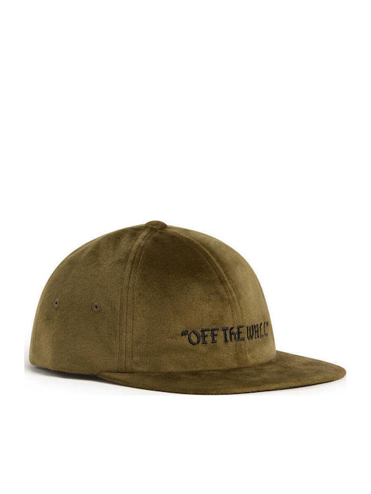 Vans Unisex Off Wall Jockey Hat Aged Green Vn00...