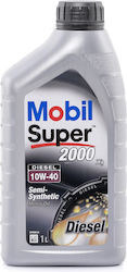 Mobil Super 2000 X1 Λάδι Αυτοκινήτου 10W-40 1lt