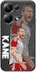 Football Stars Harry Kane Xiaomi Redmi Note 14s Черен TPU Силиконов Калъф