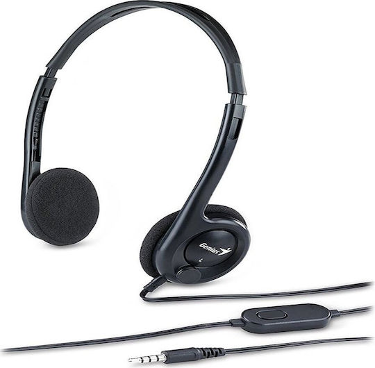 Genius HS-M200C On Ear Căști Multimedia cu microfon și conexiune Jack de 3,5 mm