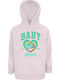 Kids Sweatshirt with Hood Pink