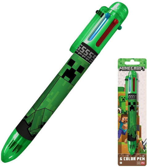 Next Minecraft Ballpoint Pens Multicolour