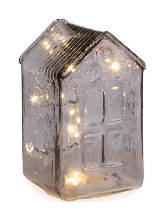 Bizzotto Crăciunescă Iluminată Decorativă Scenă Transparent cu Baterie 16.5x9.5x9.5cm.