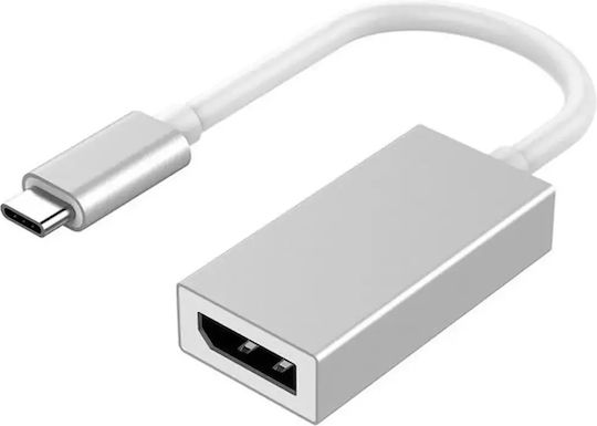 ATC Konverter USB-C / DisplayPort männlich zu USB-C / DisplayPort weiblich 1Stück 93078