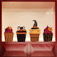 Halloween Βιτρίνα Cupcakes 70x30cm