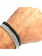 Amalfi Accessories Men's Bracelet Set made of Steel