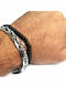 Amalfi Accessories Men's Bracelet Set made of Steel