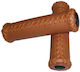 Brown Bicycle Grips