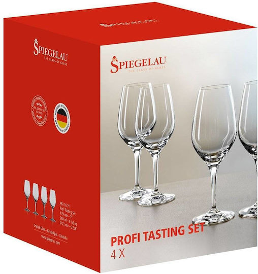 Spiegelau Σετ Ποτήρια Νερού από Γυαλί 260ml 4τμχ