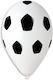 Komposition mit 25 Luftballons Latex Schwarze 33cm