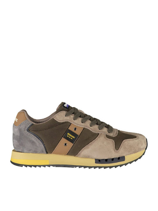 Blauer Sneakers Green