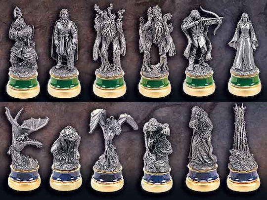 Lord Rings Zwei Türme Schachfiguren Charakterpaket