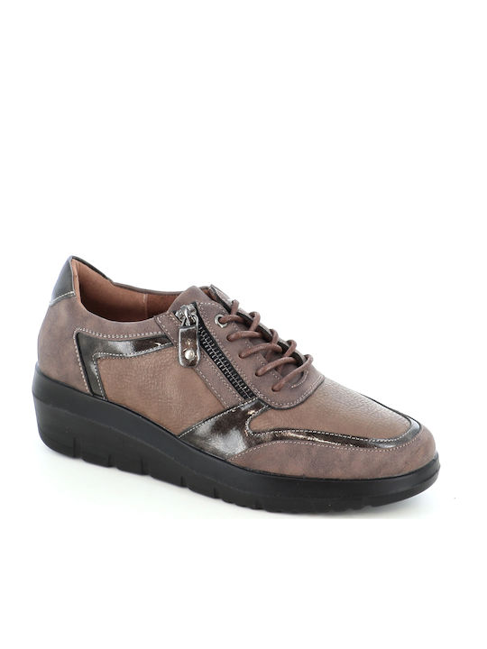 B-Soft Γυναικεία Sneakers Καφέ