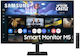 Samsung LS27FM500EUXEN IPS Smart Monitor 27" FHD 1920x1080 με Χρόνο Απόκρισης 5ms GTG