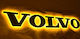 Beleuchtetes Maskenschild Neon Orange Volvo 24v