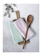 Nima Verve Kitchen Towel Made of 100% Cotton in Purple Colour 60x40cm 2 Pieces