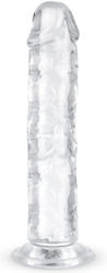 Easytoys Ρεαλιστικό Dildo με Βεντούζα Διάφανο