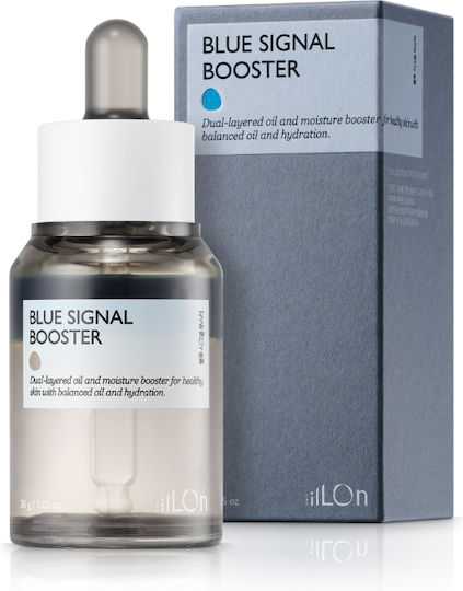 The Illon Blue Signal Beruhigendes & Anti-Aging Serum Booster für Gesicht mit Centella Asiatica 30gr