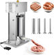 Vevor Sausage Filler Machine with Pedal 12lt 39x29.5x77cm